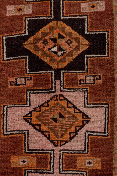 Vintage Kars Runner Rug (2' x 13')